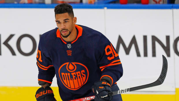 Edmonton Oilers winger Evander Kane